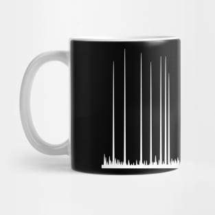 Chromatogram, white Mug